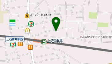 かわい内科 胃と大腸内視鏡クリニック 上石神井の地図画像