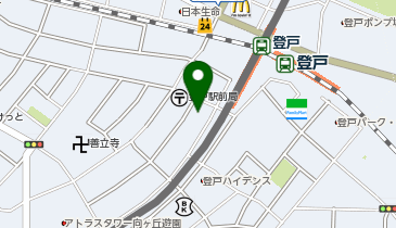 登戸なかたに消化器・糖尿病内科の地図画像