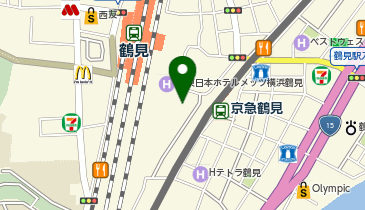 横浜わたなべ消化器内科・内視鏡クリニック鶴見院の地図画像