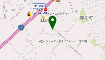 LaLaクリニック・医科の地図画像