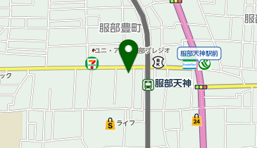 天神クリニックの地図画像