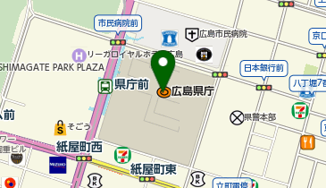 地方職員共済組合広島県支部診療所の地図画像
