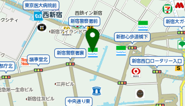 MYメディカルクリニック新宿の地図画像