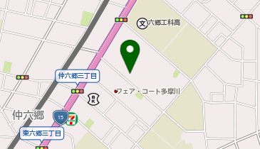 東京脊椎・関節クリニック羽田の地図画像