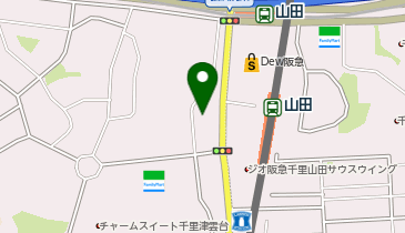 心と物忘れのクリニック北摂山田の地図画像