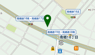 南郷18丁目クリニックの地図画像