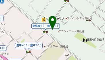 さっぽろ南大橋クリニック 東札幌院の地図画像