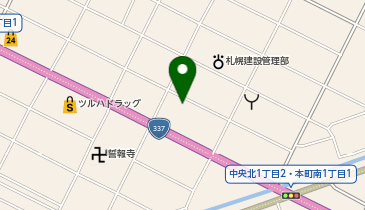 長沼たけもり眼科の地図画像