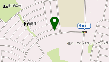 桂メンタルクリニックの地図画像