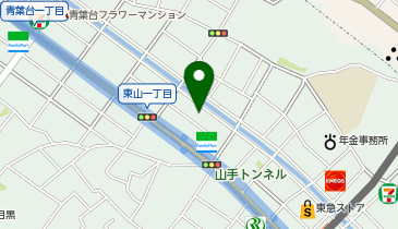 ロコクリニック中目黒の地図画像