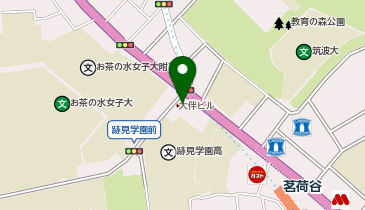 皮ふと子どものあざクリニック茗荷谷の地図画像