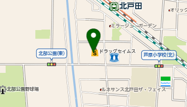 戸田耳鼻咽喉科の地図画像