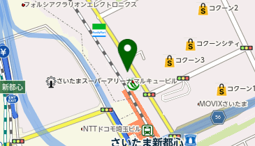 新都心こどもクリニックの地図画像