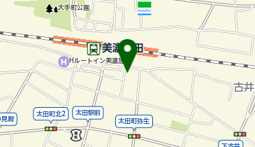 元気クリニック中濃の地図画像
