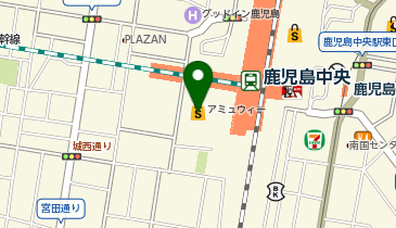 ウエルフェア鹿児島中央駅クリニックの地図画像