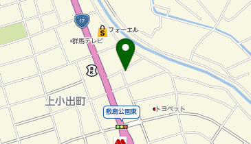 上小出健康相談クリニックの地図画像
