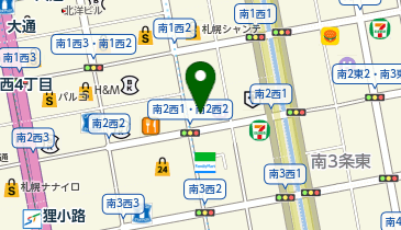 札幌大通こころのクリニックの地図画像