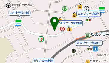 AIプラスクリニックたまプラーザの地図画像