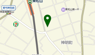 東松山こうの整形外科の地図画像