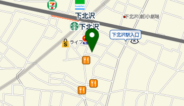 下北沢小児科・アレルギークリニックの地図画像