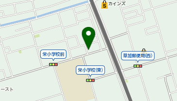 草加獨協大学前心理クリニックの地図画像