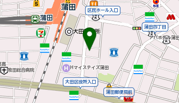 かまたメンタルクリニックの地図画像