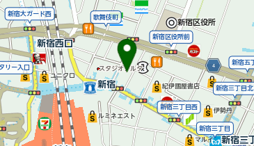 新宿Ladies&Gentlemen美容クリニックの地図画像