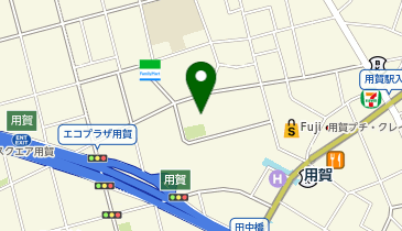 用賀整形外科クリニックの地図画像