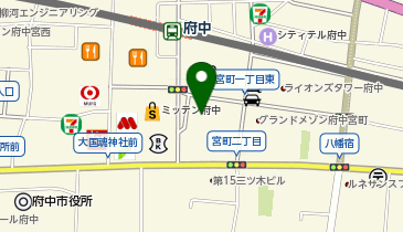 府の森メンタルクリニックの地図画像