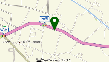 上新井くろかわクリニックの地図画像