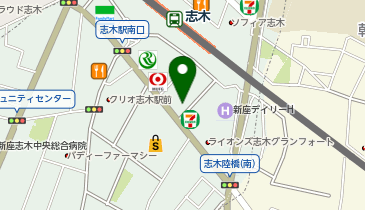 新座眼科の地図画像