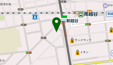 西郷整形外科リハビリクリニック越谷院の地図画像