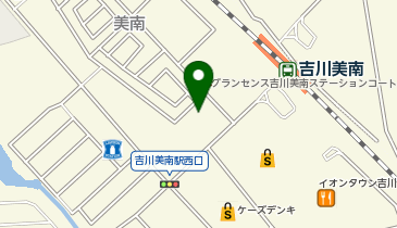 吉川美南こどもクリニックの地図画像