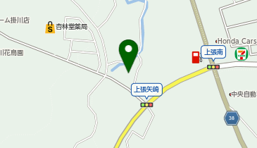 掛川花鳥園前眼科の地図画像