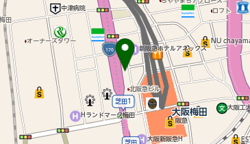 うめだ天満透析クリニックの地図画像