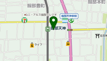 関西メディカル服部駅前クリニックの地図画像