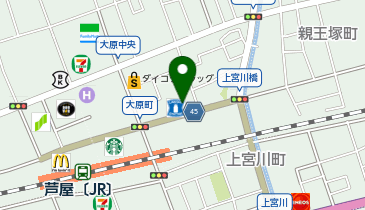 芦屋セントマリアクリニックの地図画像