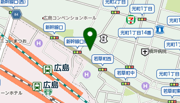 えばら泌尿器科の地図画像