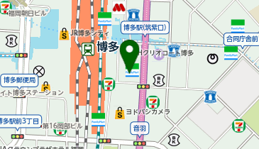 博多もへじのクリニックの地図画像