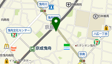 MALUクリニック墨田曳舟の地図画像