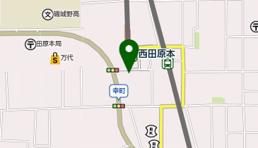 田原本駅前皮膚科の地図画像