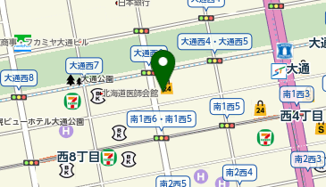 リペアセルクリニック 札幌院の地図画像