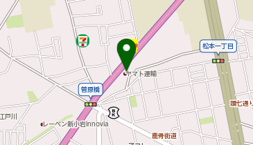 新小岩あつし皮フ科の地図画像
