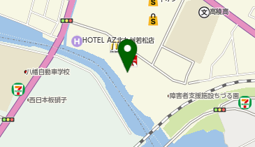 風の子クリニックの地図画像