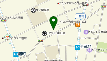 はやしARTクリニック半蔵門の地図画像