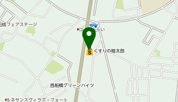 まつうら内科の地図画像