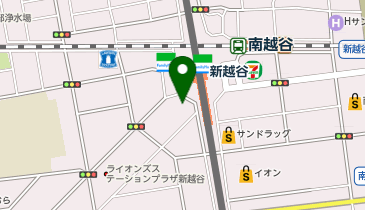 越谷Kこころのクリニックの地図画像