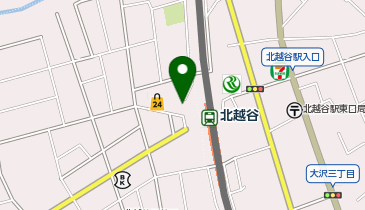 北越谷駅前さくらメンタルクリニックの地図画像