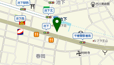 あだち脳神経クリニック池下の地図画像