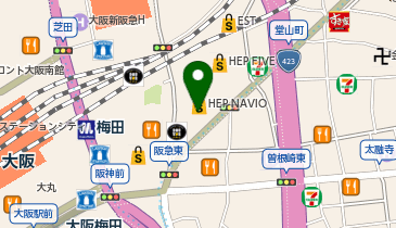Umeda Safe Clinicの地図画像